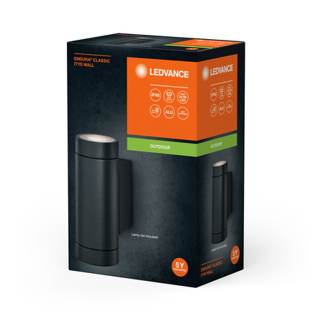 LED GU10 IP65 IK05 Grey Endura Ledvance Venkovní zahradní nástěnná lampa