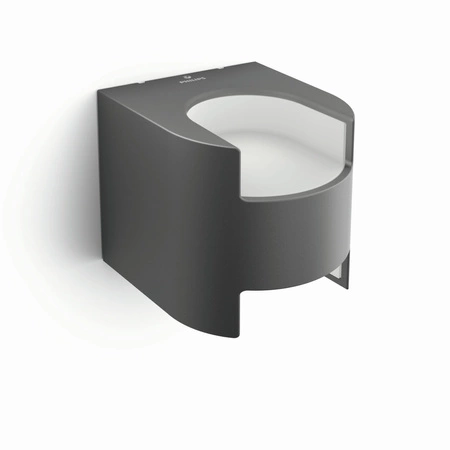 Zahradní lampa LED nástěnná lampa GRASS IR myGarden 4.5W 2700K IP44 Horní-spodní antracit PHILIPS