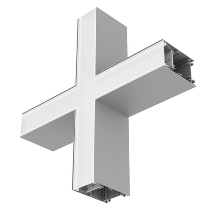Lineární svítidlo konektor 13,6W 1690lm CCT Shape X Grey Office Linear Ledvance