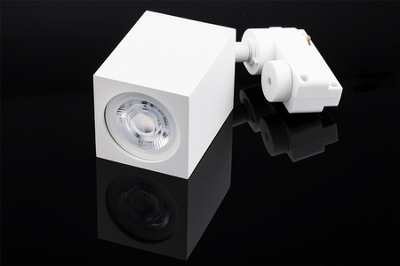 Lištový reflektor GU10, lampa pro jednofázové lišty Bílá BRICK LUMILED