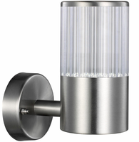 LED zahradní nástěnné svítidlo 3.6W 6500K collum GOLDLUX (Polux) rovná ocel