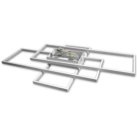 LED lustrová stropní lampa 126W CCT GALAXIS HYDRA bílá + dálkové ovládání