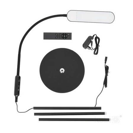 Stojací lampa LED 10W 400lm CCT 180° černá Telio Kobi