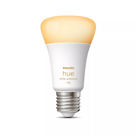 LED žárovka E27 A60 8W CCT PHILIPS HUE White & Ambiance Bluetooth Zigbee