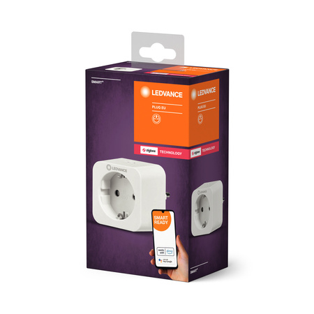 Chytrá EU napájecí zásuvka 230V 3680W 16A LEDVANCE SMART+ ZigBee