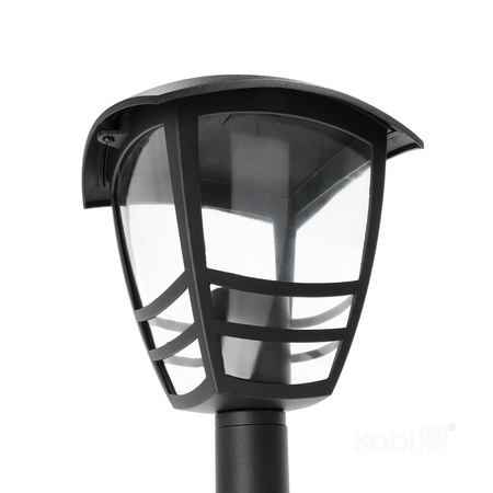 Zahradní lampa Outdoor Post Standing LED E27 IP54 Black Tvio Kobi