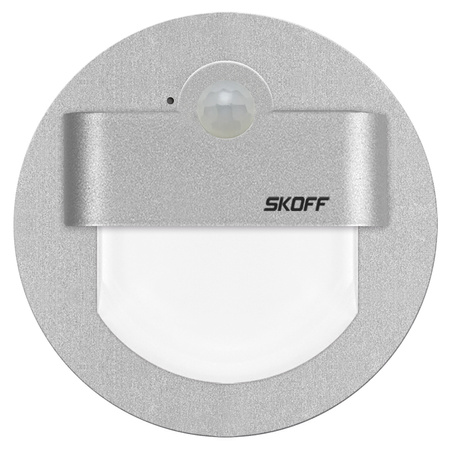 LED schodišťové svítidlo 1W 10V DC IP20 hliníkové RUEDA se snímačem pohybu Skoff
