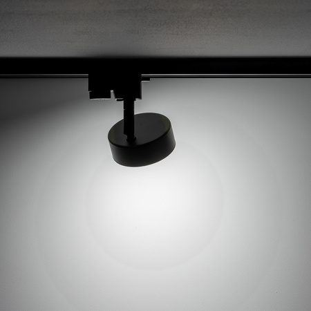 Přípojnicový reflektor 1 fáze GX53 černý Moderní PROFIL PUCK 10358 Nowodvorski