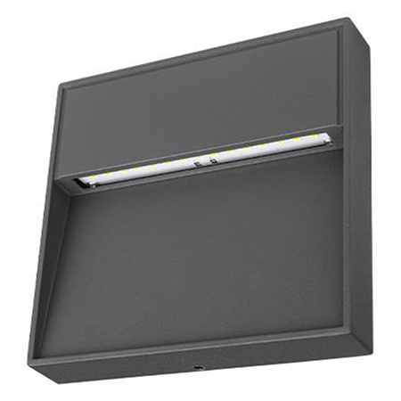 Zahradní lampa LED nástěnná lampa SANTIEGO 4W IP54 4000K čtvercová