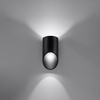 LED nástěnné svítidlo PENNE G9 nástěnné svítidlo horní spodní 20cm černé SOLLUX
