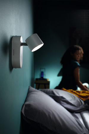 LED STAR stropní svítidlo 4,5W 2700K stmívatelné reflektorové svítidlo pohyblivé bílé PHILIPS