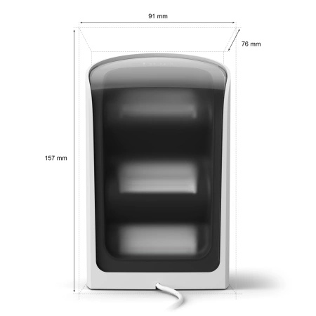 LED stolní lampa pro nástěnné osvětlení 1035lm IP20 Bílá a barevná Ambiance RGB + TW Black Smart SMART Zigbee Bluetooth Vnitřní stolní lampa Hrací podložka Philips HUE