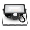 Reflektor LED 20W 1600lm 6400K IP65 Black s pohybovým senzorem a funkcí CUT-OFF Samsung Chip VT-20-SB V-TAC