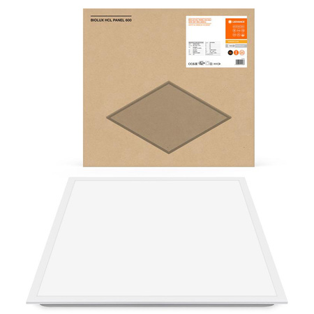 LED panel Kancelářské svítidlo Stropní svítidlo 40W 4600lm 2700K - 6500K CCT Stmívatelné Zápustná montáž Bílá 60x60cm UGR19 Biolux Hcl Ledvance