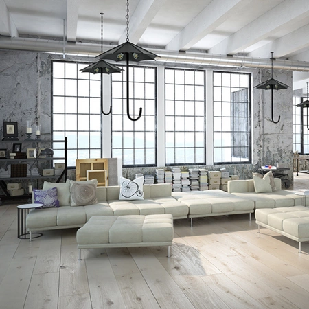 Stropní závěsné svítidlo Lustr 3xE27 UMBRELLA Black - GOLDLUX (Polux)