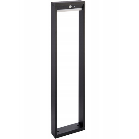 LED solární zahradní lampa Stojící dekorativní tyč Senzor pohybu a soumraku IP54 4000K