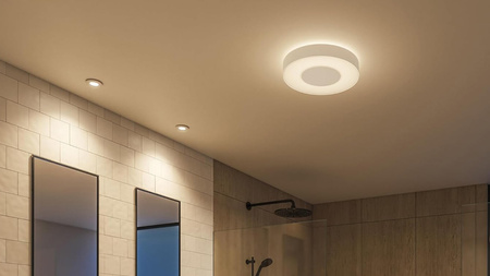 3x zapuštěné svítidlo LED Hermetic IP44 Koupelnové svítidlo 4,2W 400lm IP44 Bílá a barevná Ambiance RGB + TW White Smart SMART Zigbee Bluetooth Xamento Philips HUE