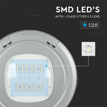 Pouliční lampa LED 100W 4000K CLASS II + III-M Typ SAMSUNG CHIP VT-115ST V-TAC