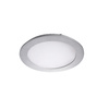 LED svítidlo pod omítku 12W 660lm 4000K Neutrální 110° Kulaté stříbrné ROUNDA Kanlux