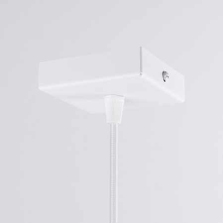 PRYSM 1 G9 Bílá skandinávská stropní závěsná lampa SOLLUX