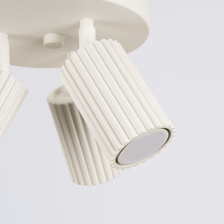 Stropní svítidlo Plafond Tuba Spot 3x GU10 Beige Carbon Deep Space SL.1601 Sollux