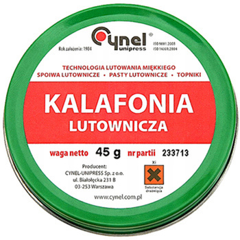 Kalafuna na pájení 45g Cynel Tavidlo pro pájení