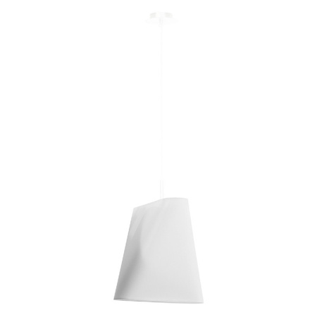 LED stropní závěsné svítidlo BLUM E27 Lustr s převisem bílý SOLLUX