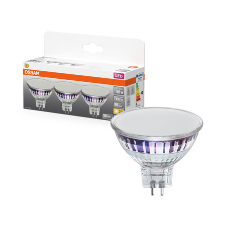 LED žárovka MR16 reflektor GU5.3 5,3W = 50W 630lm 2700K teplá bílá 120° STAR CLASSIC Osram