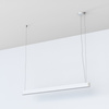 SOFT Závěsné svítidlo 7537 Nowodvorski White 2xLED Tube T8 Ceiling 120x6 Modern