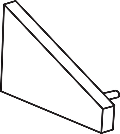 Koncovka pro hliníkové profily Šedá plná STOPPER Kanlux 2ks.