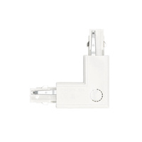 Přípojnicový spínač 3-okruhový L Pravý venkovní bílý Kobi