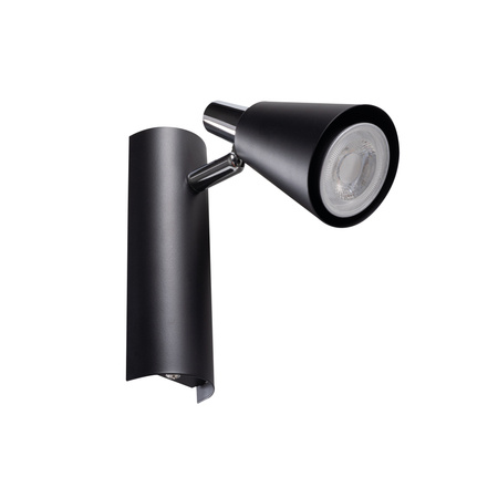 Stropní svítidlo LED GU10 s nastavitelným reflektorem Sempra Kanlux Black