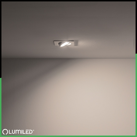 Halogenové stropní svítidlo Square Movable GU10 MR16 Silver TRIAM LUMILED