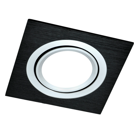 POHYBLIVÉ Stropní svítidlo JIŽNÍ OPÁL GOLDLUX (Polux) ALU ČERNÉ