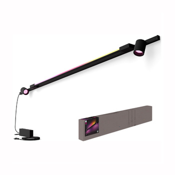 Perifo Lighting Rail Kit 2m + 2x reflektor + LED světlo 39,9W CCT RGB Philips HUE Bluetooth Black