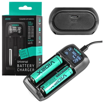 Univerzální nabíječka baterií VCH-UD200 VIDEX