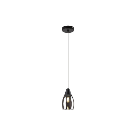 Stropní závěsné svítidlo Overhang E27 Black Modern Ilmari Rabalux