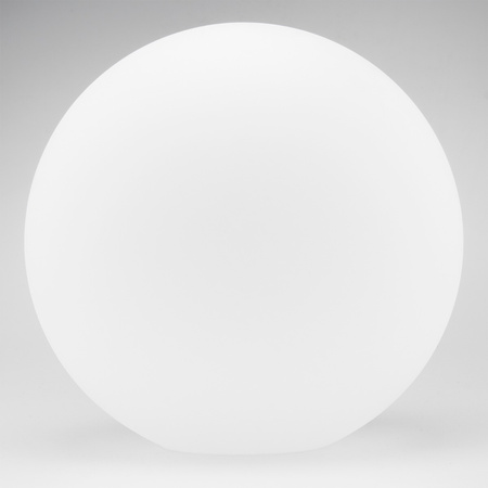 Venkovní zahradní lampa E27 bílá světelná koule 35cm 230V