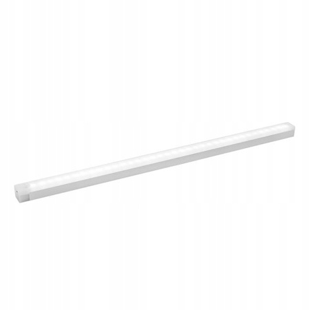 LED lišta na nábytek pod skříňovou lampu 3W 4500K s pohybovým senzorem 50cm stříbrná
