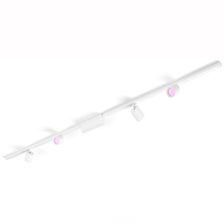 Perifo Lighting Rail Kit 2m + 4x LED reflektor 20,8W CCT RGB Philips HUE Bluetooth White
