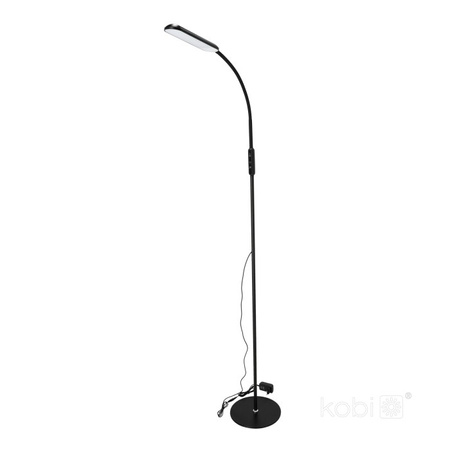 Stojací lampa LED 10W 400lm CCT 180° černá Telio Kobi