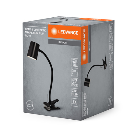 Stolní lampa Standing GU10 Black USB-C Office Line Ledvance