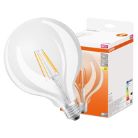 LED žárovka G125 Sphere E27 7W = 60W 806lm 2700K Warm 300° Retrofit Filament CLASSIC Osram