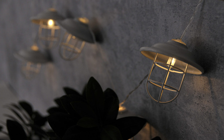 LED zahradní girlanda na baterie 2.1 m. napájená 2xAA bateriemi LOFT GOLDLUX (Polux)