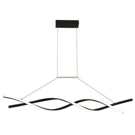 LED stropní závěsné světlo 33W 2150lm 4000K neutrální černá matná Kono Masterled