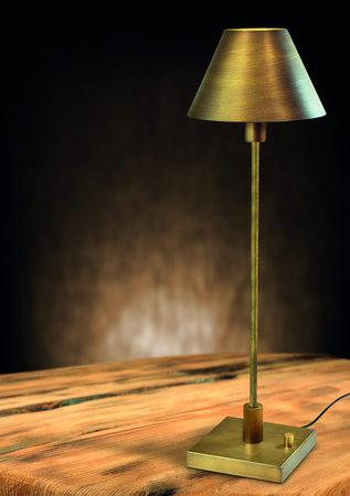 E14 Stolní lampa 64cm GRENA GOLDLUX (Polux) Zlatá