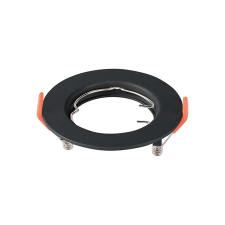 Stropní svítidlo zapuštěná montáž GU10 kulatá černá 2 kusy VT-929 V-TAC