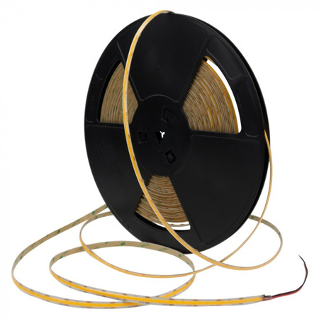 LED pásek COB 9W/m 1125lm/m 480LED/m 12V 6000K studená bílá IP67 Roll 20m Ecolight