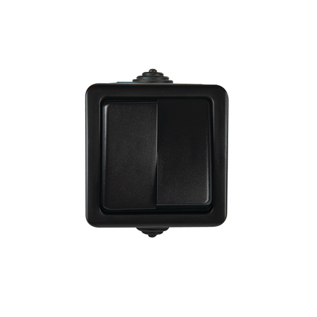 Spínač TEKNO IP54 černý KANLUX
