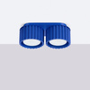 Svítidlo pro povrchovou montáž 2x GX53 Aluminium Blue Ultramarine Aura Deep Space SL.1813 Sollux